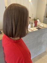 ニナル(Ninal)&nbsp;ミルクティーベージュ×ボブ