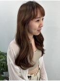 レイヤーカット/イメチェン/ホワイトブロンド/シャドウレイヤー
