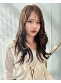 【広島レイヤーカット】顔まわりレイヤー×透明感カラー