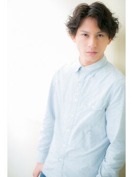 美容室 ファクト(fact) スーツもキマル！ワイルドミディアムb