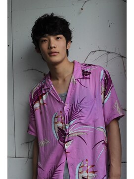 ブークル(boucle) 好感度高め!セミウエット無造作ショートウルフ