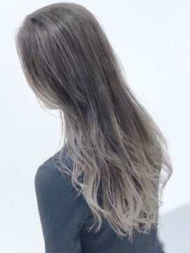 モリオフロムロンドン 泉南店(morio FROM LONDON) ホワイトグレージュ×グラデーションカラー♪