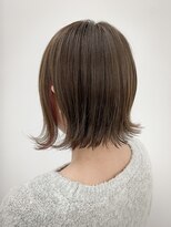 ザッツ ヘアークリエイト(ZATZ HAIR CREATE) balayage  ×　アッシュグレージュ　×　外ハネボブ