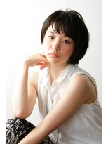 アッシュタカサキ(ash takasaki)&nbsp;スタイリング簡単！大人可愛い★小顔×丸みショート