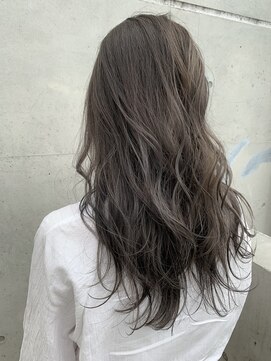 リアン(Lien) Lien☆アッシュグレージュ×アッシュブラウン×外ハネボブ