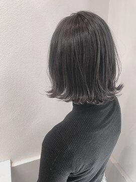 ラフィット 下大利店(lafit) ★ボブ×ダークグレー★