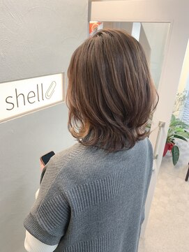 シェル 国分寺(shell) ふんわりミディ☆今年はレイヤーがイチオシ