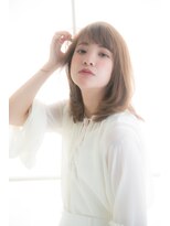 ナンバー エアロ 横浜(N° +aero)&nbsp;濡れ髪　切りっぱなし　オリーブカラー　セミウェットウェーブ