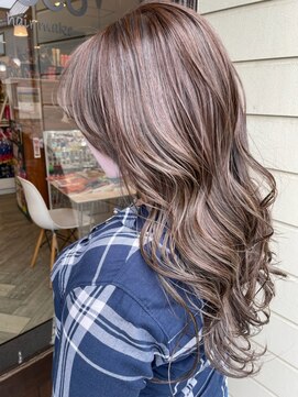 ヘア メイク ココ(hair make coco) 細かめハイライト♪ 6レベルのモノトーン