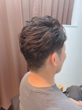 ポマリ(Pomali) メンズナチュラルオールバック★