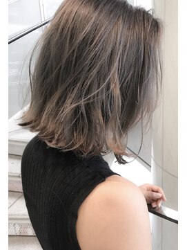 ジャム(Jam) 切りっぱなしボブ×まろやかグレージュ★中村大輔