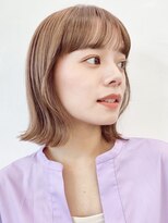 ガーデン オオタカノモリ(garden otakanomori)&nbsp;20代30代40代大人外ハネミディアム×ツヤ髪スタイル×前髪ありh