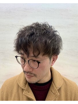 ヒロギンザ 御徒町店(HIRO GINZA) メンズショート ゆるふわスパイラルパーマ