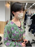 マッシュショート/黒髪スタイル/髪質改善［横浜駅］