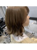 透明感オリーブベージュ(堀江)