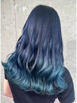 ガルボ ヘアー(garbo hair) #ハイトーン#グラデーションカラー#10代#20代#高知