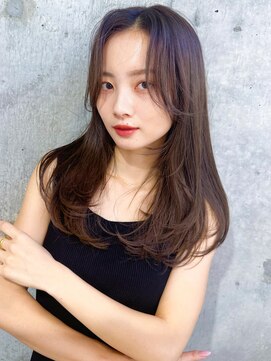 シーシンジュク 新宿南口(Sea shinjuku) 韓国風前髪×レイヤーカット【新宿/前髪/レイヤーカット】