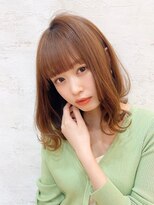 プアメリア 名古屋(Puamelia)&nbsp;ブリーチなしハイトーン×グレーベージュレイヤーカット[名古屋]