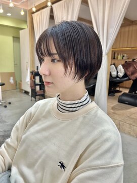 ロンドアジュール 横浜(Lond azur) お洒落なショートスタイル!レイヤーショート!横浜ショート
