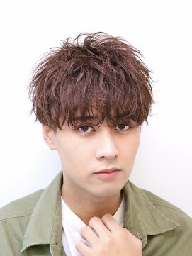 オーシャントーキョー 大阪(OCEAN TOKYO) 波巻きパーマメンズツイストスパイラルパーマツーブロック