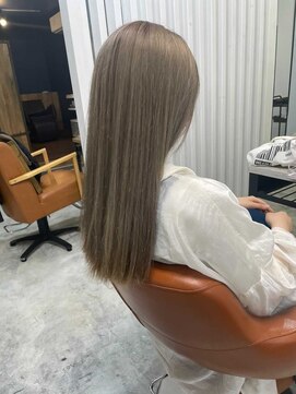 ヘアーサロン ヴィアルス 松原店(hair salon VIARS) ミルクティーベージュ