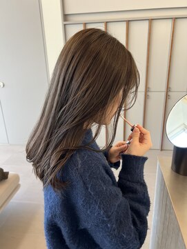 ローレンアオ(LOREN AO) ダブルカラー/ベージュカラー/オリーブ/マロンベージュ/