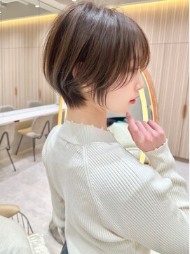 ロンド アンブル 四条烏丸(Lond ambre) 川村利幸/大人美人ショート×グレージュ