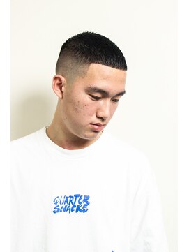 メリケンバーバーショップ トーキョー(MERICAN BARBERSHOP TYO) ハイライト/マッシュパーマ/ウルフ/アッシュブラック89