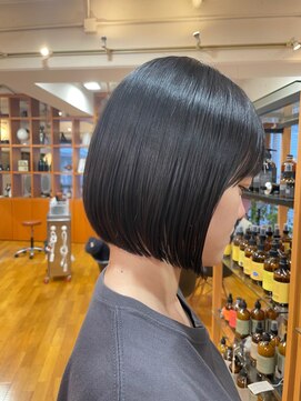 オーガニックマインド 坂戸 鶴ヶ島(organic+mind) 大人可愛い小顔前下がりボブ×ナチュラルボブ×ミニボブ20代30代