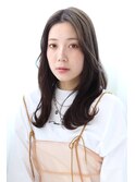 20代30代40代 レイヤーカット セミロング デザインカラー