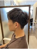 アップバングショート