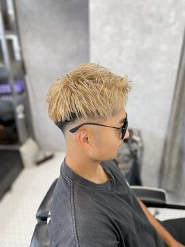 リプレイ 草津店(RIPLAY) ベリーショート/ダークアッシュ/ニュアンスパーマ/韓国マッシュ