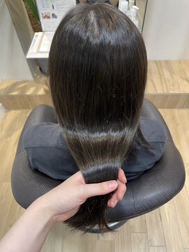 ジュイール 富士見ヶ丘(jouir) ダブルカラーミルクティーベージュカラーブルーブラックブリーチ