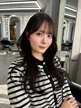 ボタン ハカタ(VOTAN hakata) 博多/福岡/韓国ヘア/前髪顔周りカット/レイヤー/暗めカラー