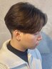 【新規】men'sカット＋ケアカラー＋高濃度トリートメント￥12890［伊勢崎］
