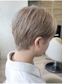 ミルクティーベージュダブルカラーハイトーンカラーケアブリーチ