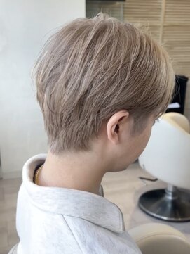 サロンドジョー(salon de joe) ミルクティーベージュダブルカラーハイトーンカラーケアブリーチ