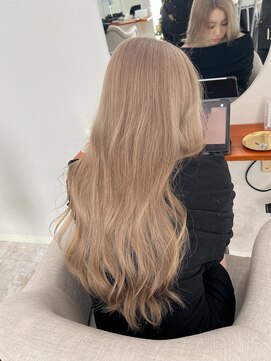 アテバイルイス 喜連瓜破(ATE by luis) Wカラー☆ミルクティーベージュ