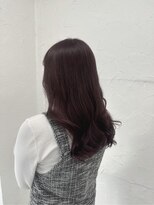 プライズ 表参道原宿店(prize)&nbsp;ピンクブラウンラベンダーカラー暖色系カラー原宿表参道