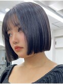 ぱつっとボブ/大阪ボブ/梅田/お洒落