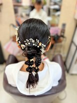 セットアップ 倉敷美和店(SET-UP) キッズヘア/結婚式/お呼ばれヘア/編みおろし/三つ編み/可愛い