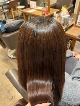 ビフィーノ ルーチェ 川西能勢口駅中店(bifino luce) 髪質改善ストレート