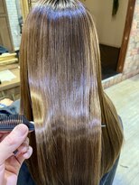 タックバイハレ たまプラーザ(takk by Hale)&nbsp;[takk]髪質改善縮毛矯正/チェリーブラウン/ホワイトグレージュ