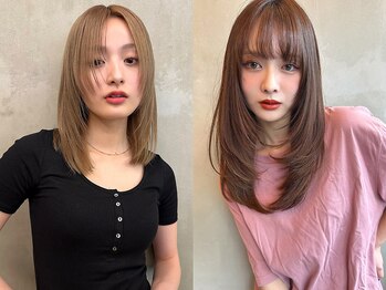 marfe天王寺 髪質改善/ケアブリーチ/レイヤーカット/ショート【マルフェ】