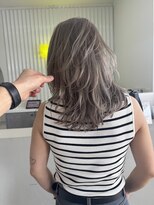 デビュー 沖縄泡瀬店(Debut)&nbsp;くびれヘア/アプリコットオレンジ/ハイライトカラー/○○○○