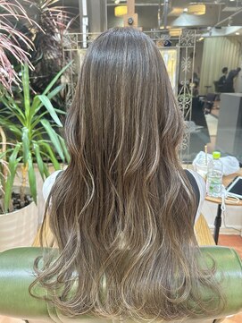 エッジ(EDGE) フルハイライト+全体カラー+前処理トリートメント