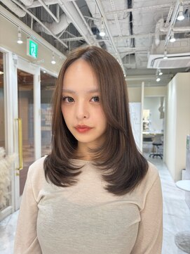 シェノン サントル(CHAINON CENTRE) 暗めカラー/デザインカラー/フェイスフレーミング