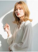 韓国風抜け感ボブ