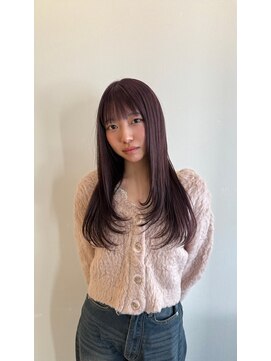 髪質改善したから可愛くなれるラベンダーカラー★