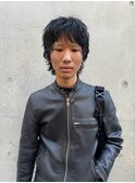 メンズカットパーマ/メンズパーマ/学割U24/センターパート